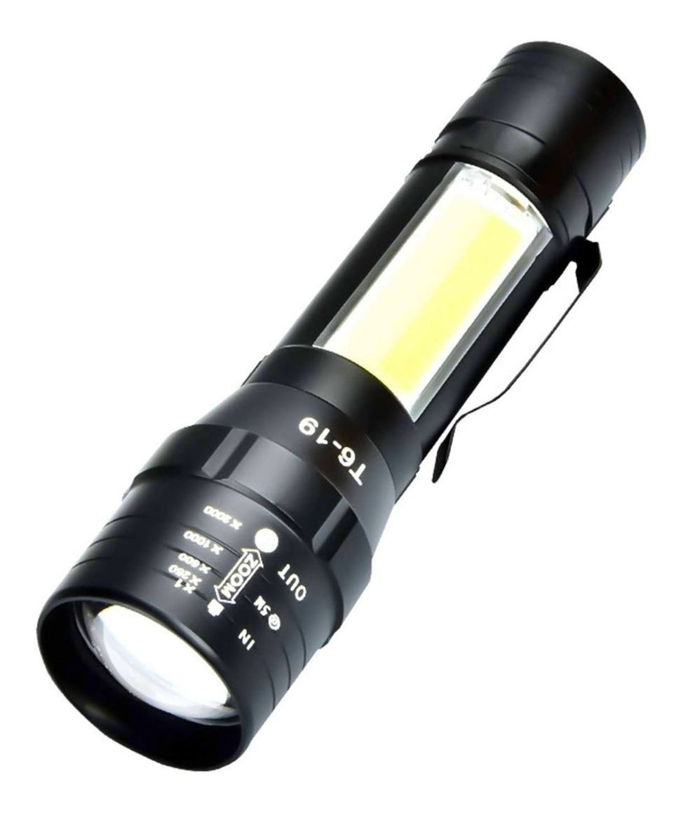 Miniatura 1 de CJ Linterna Táctica Recargable Y Estuche